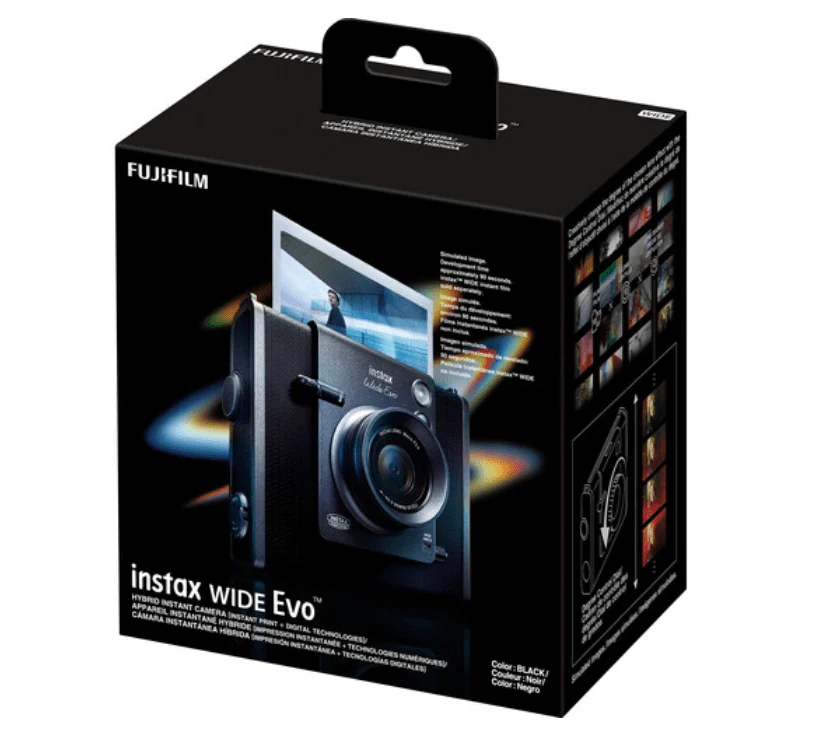 Fujifilm Instax Wide EVO Hybrid Instant Film Camera