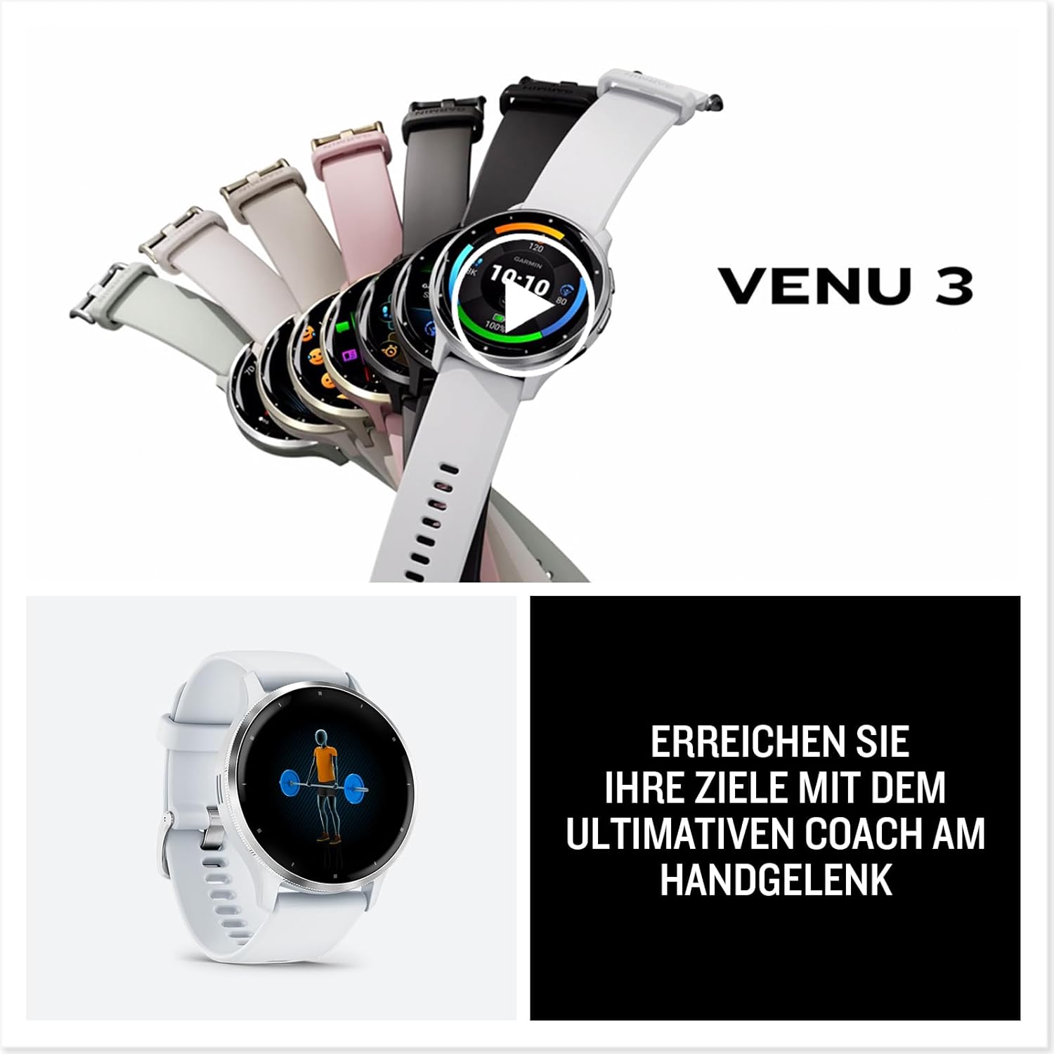 Garmin Venu 3 – GPS-Fitness-Smartwatch