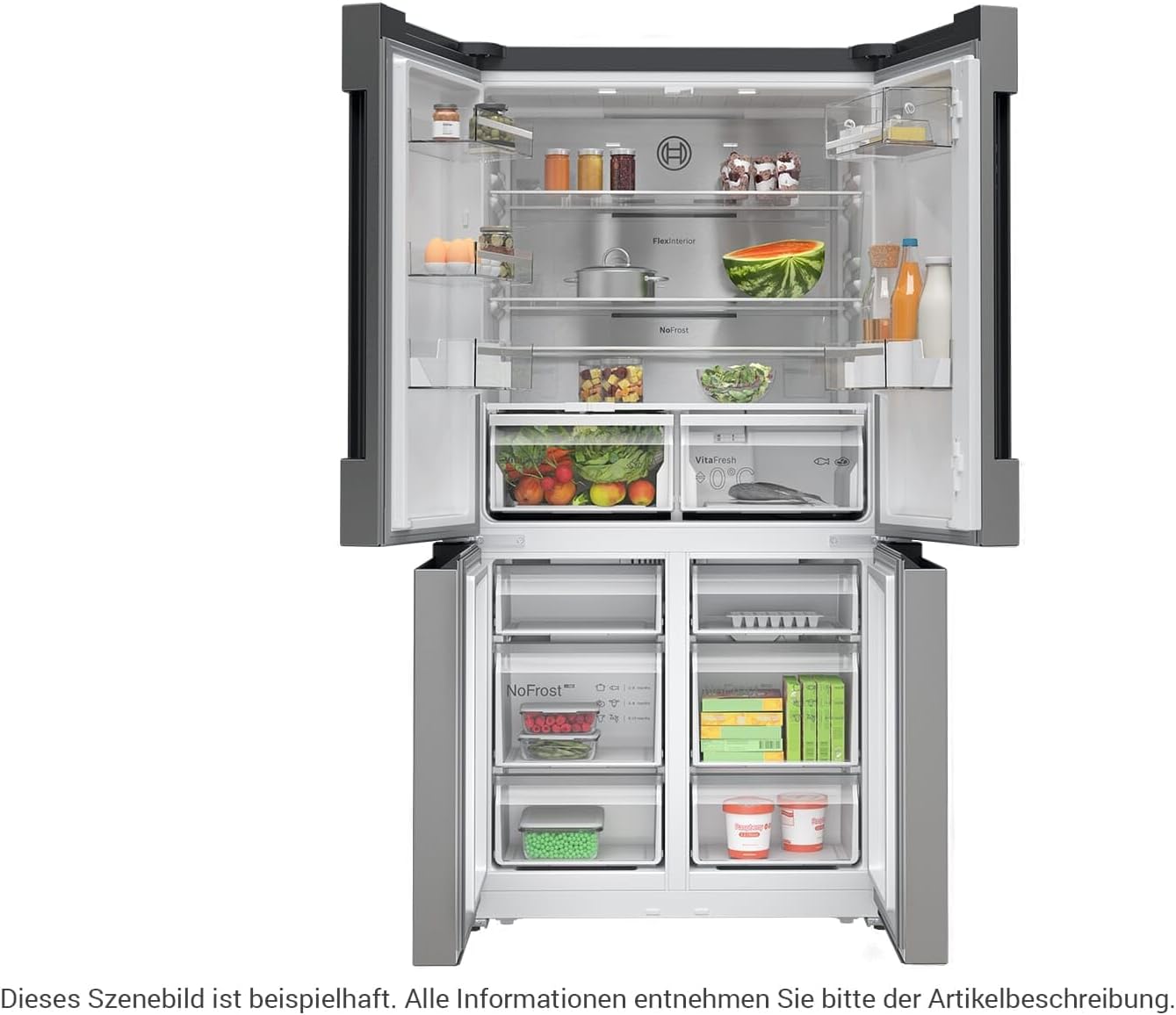 Bosch KFN96APEA Serie 6 Smart Refrigerator-Freezer Combination