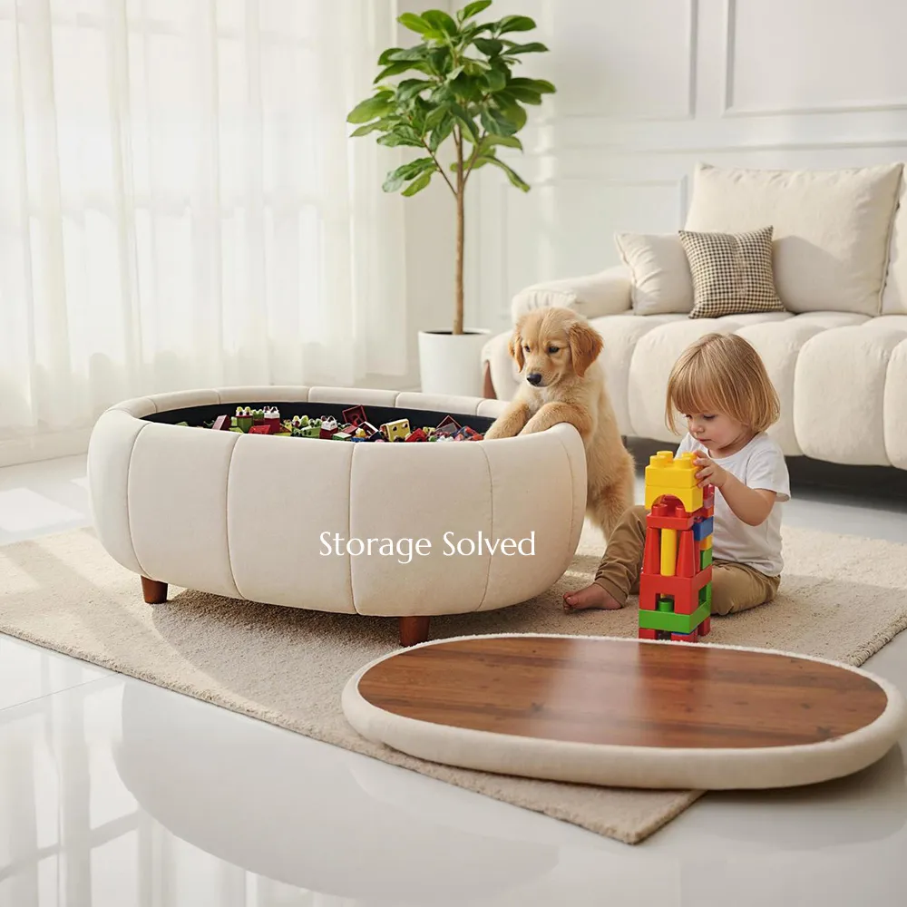 Modern  Sofa with Adjustable Cushions and Deep Seat