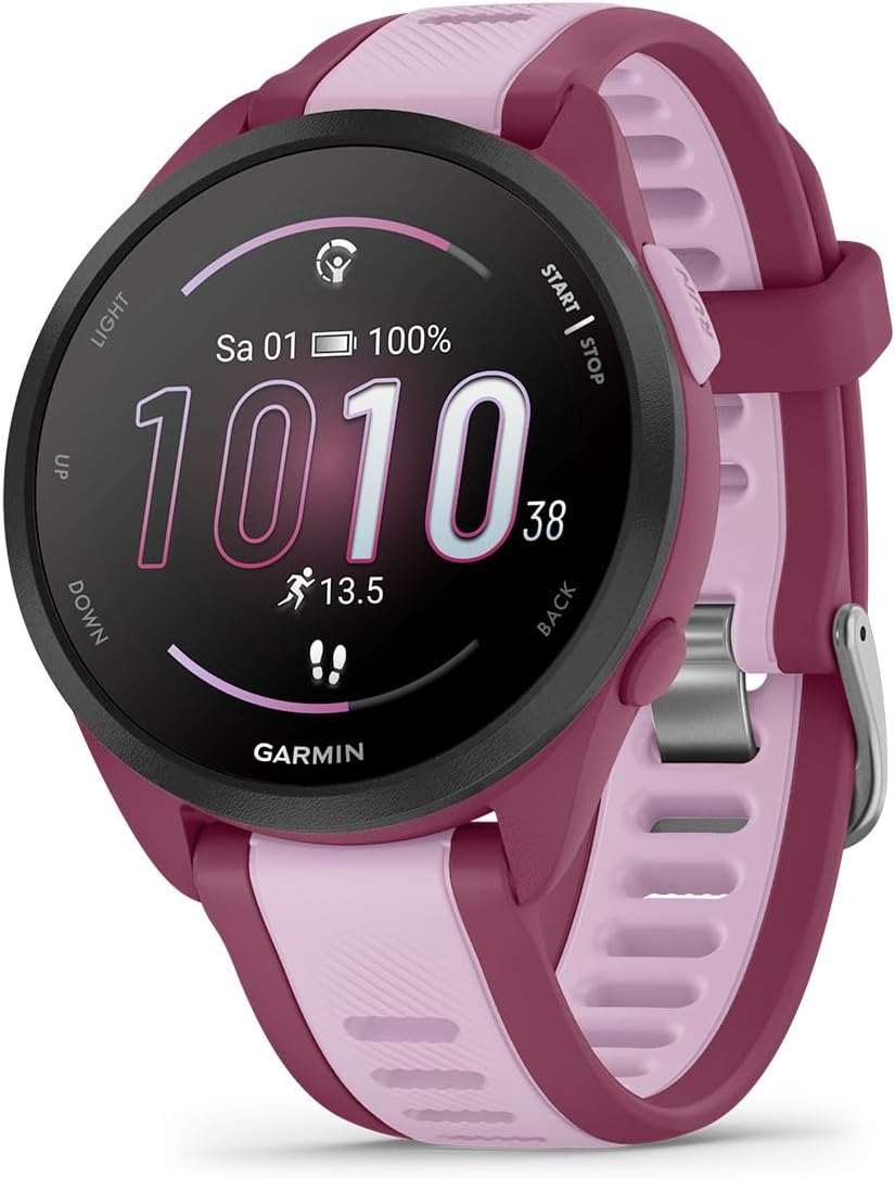 Garmin Forerunner 165 Music Lightweight GPS Smartwatch for Running