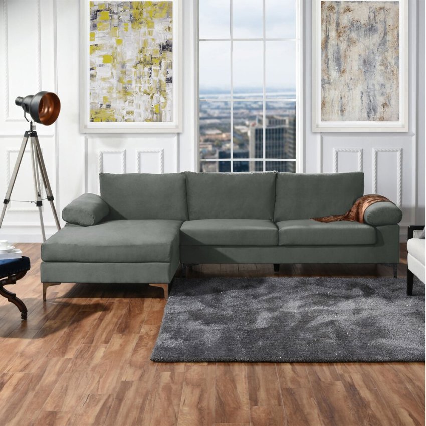 Martello 101&prime;&prime; Wide Left Hand Facing Sofa & Chaise