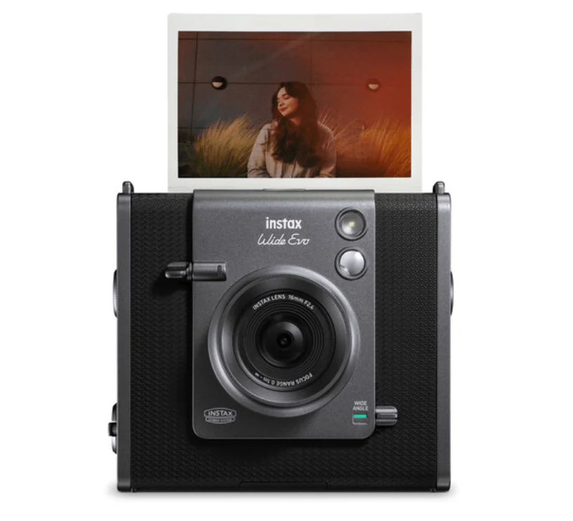 Fujifilm Instax Wide EVO Hybrid Instant Film Camera