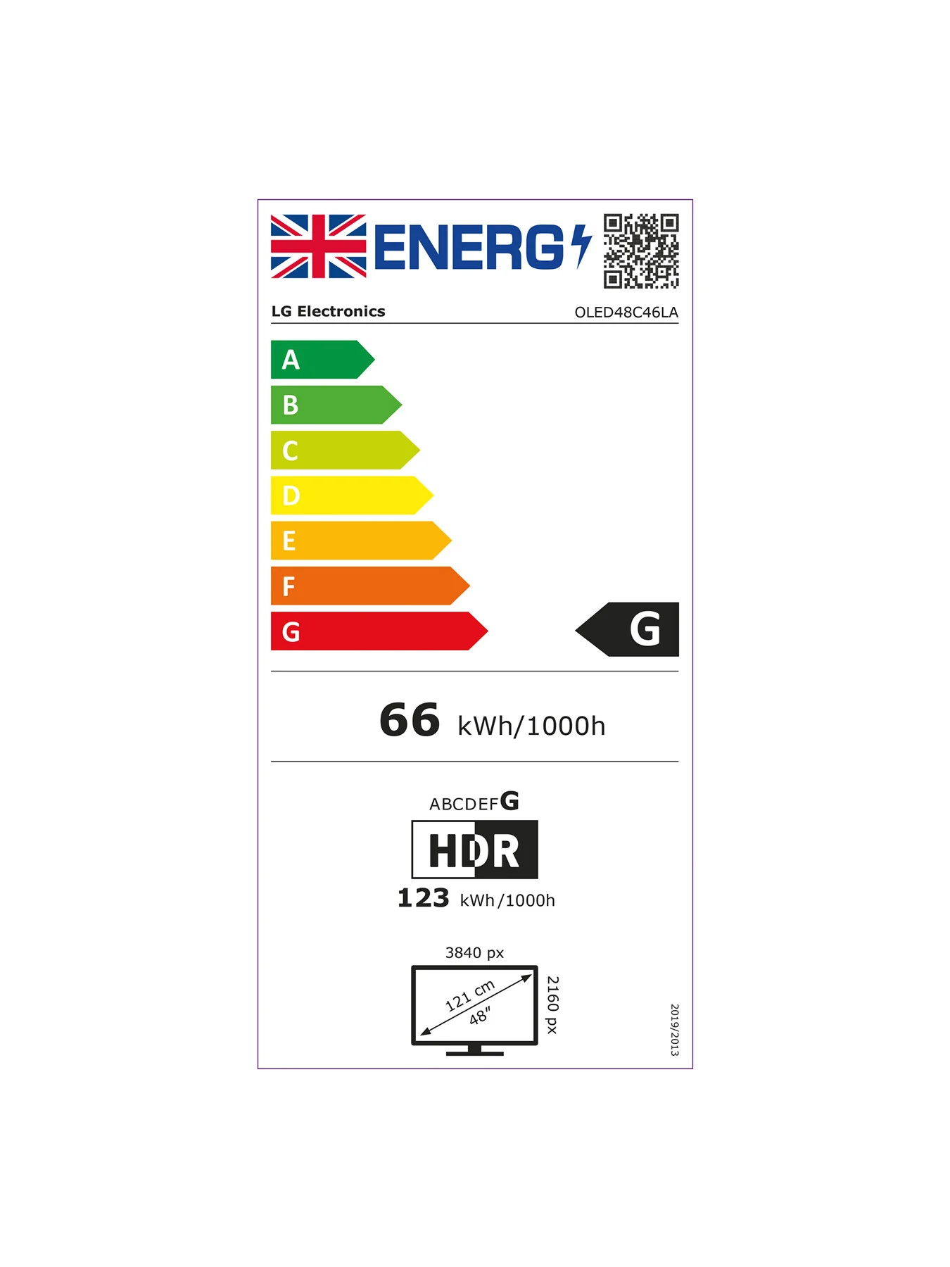 OLED Evo C46 48 inch 4K Ultra HD Smart TV 2024