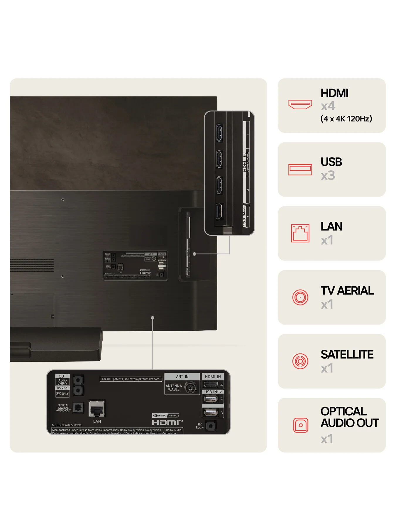 OLED Evo C46 48 inch 4K Ultra HD Smart TV 2024