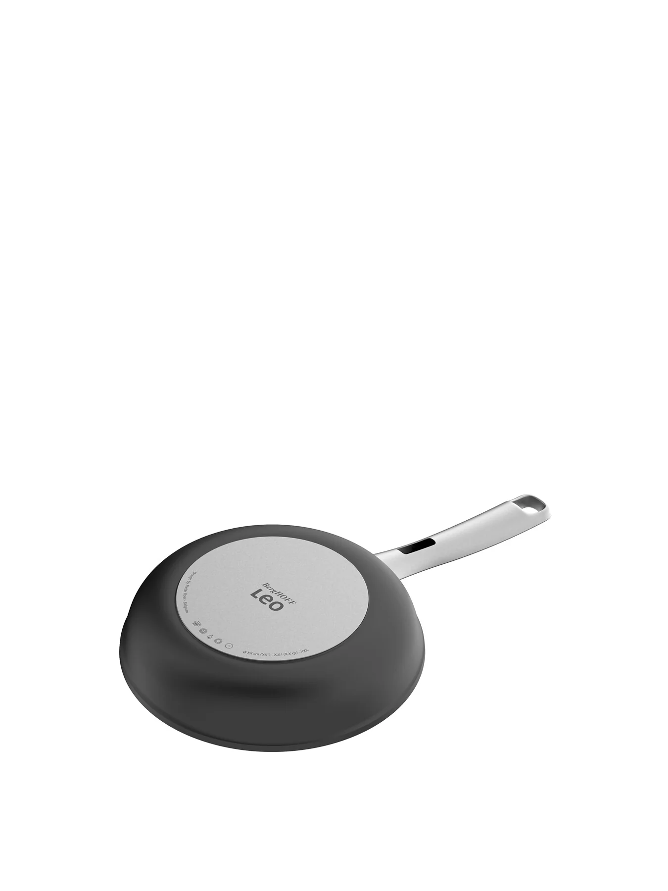 LEO Phantom Recycled Cast Aluminium Frying Pan with Detatchable Handle