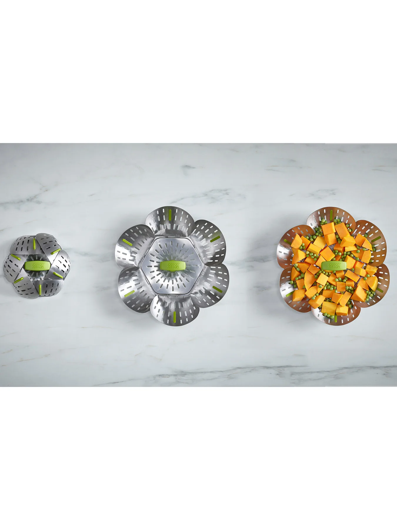 Bloom Steel Folding Steamer Basket