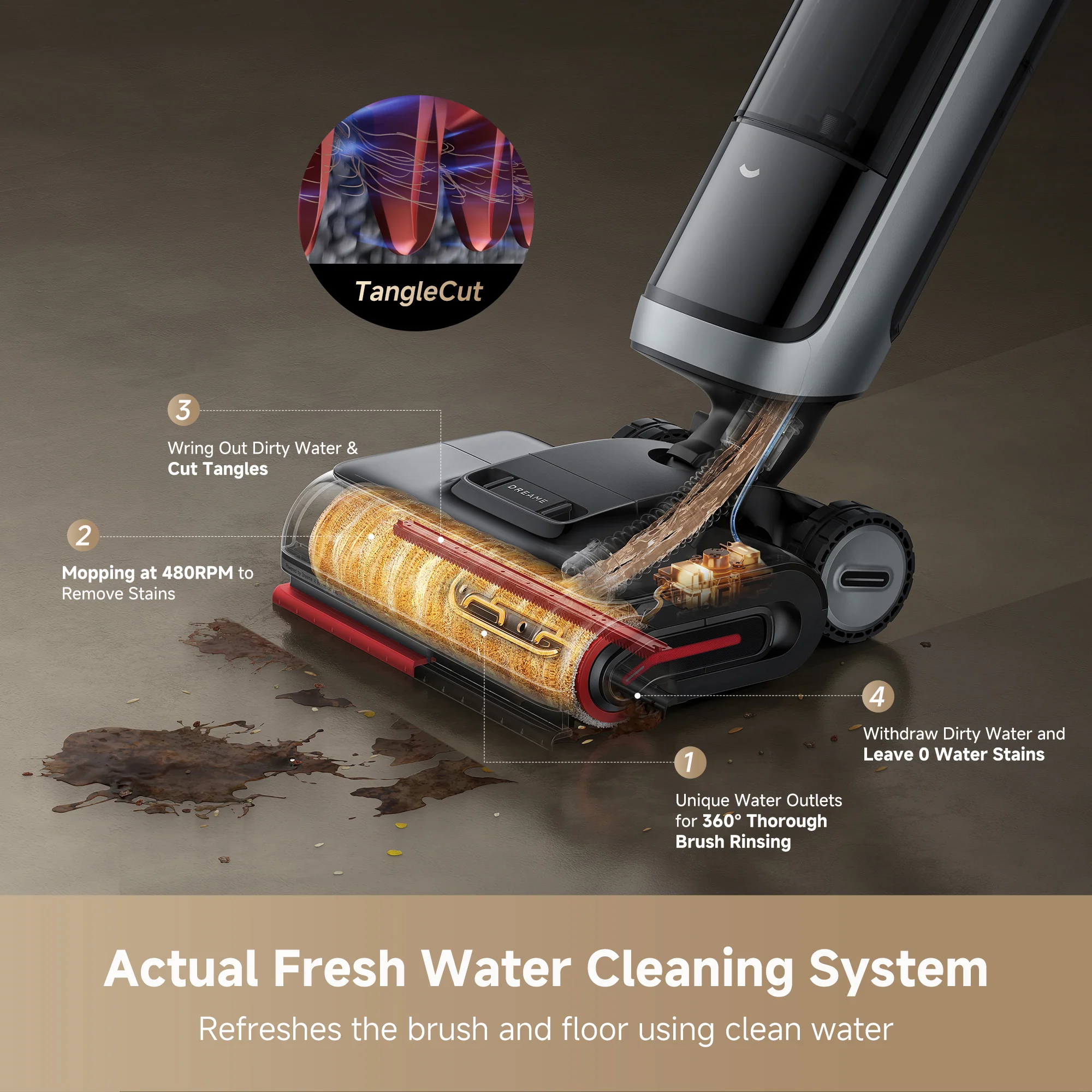 Dreame H15 Pro Heat Wet Dry Vacuum
