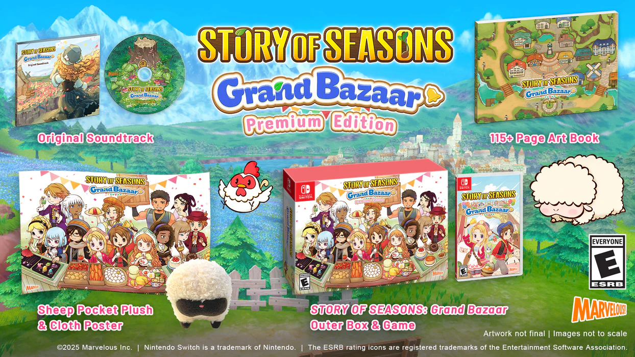 Story of Seasons: Grand Bazaar - Premium Ediiton Nintendo Switch