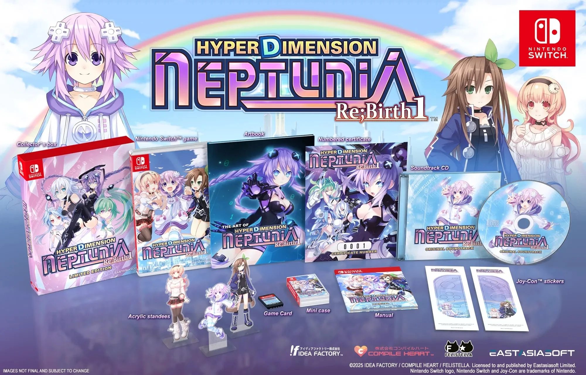 Hyperdimension Neptunia Re;Birth1 - Limited Edition Nintendo Switch