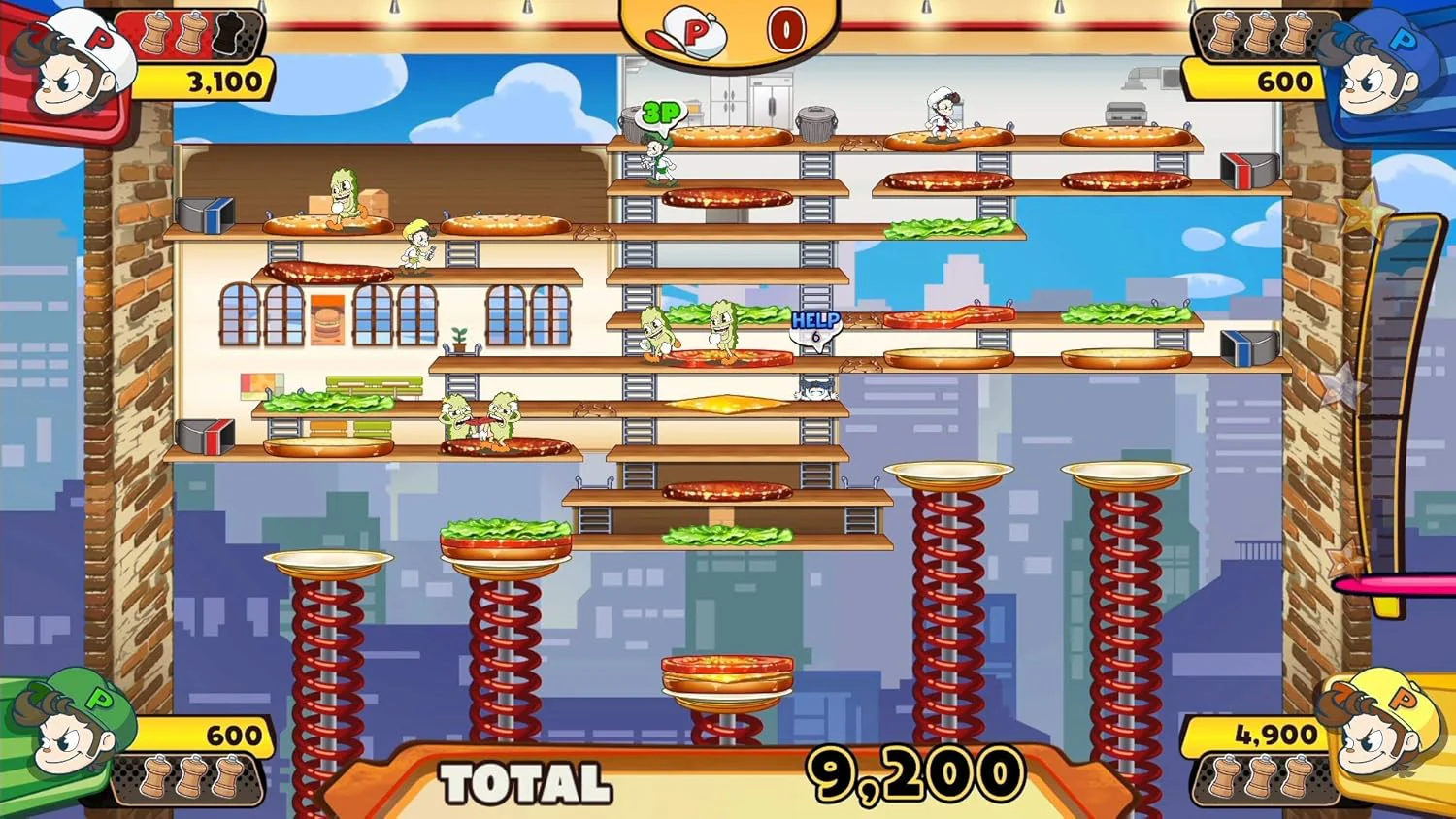 BurgerTime Party! Nintendo Switch