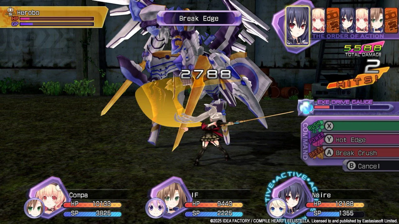 Hyperdimension Neptunia Re;Birth1 Nintendo Switch