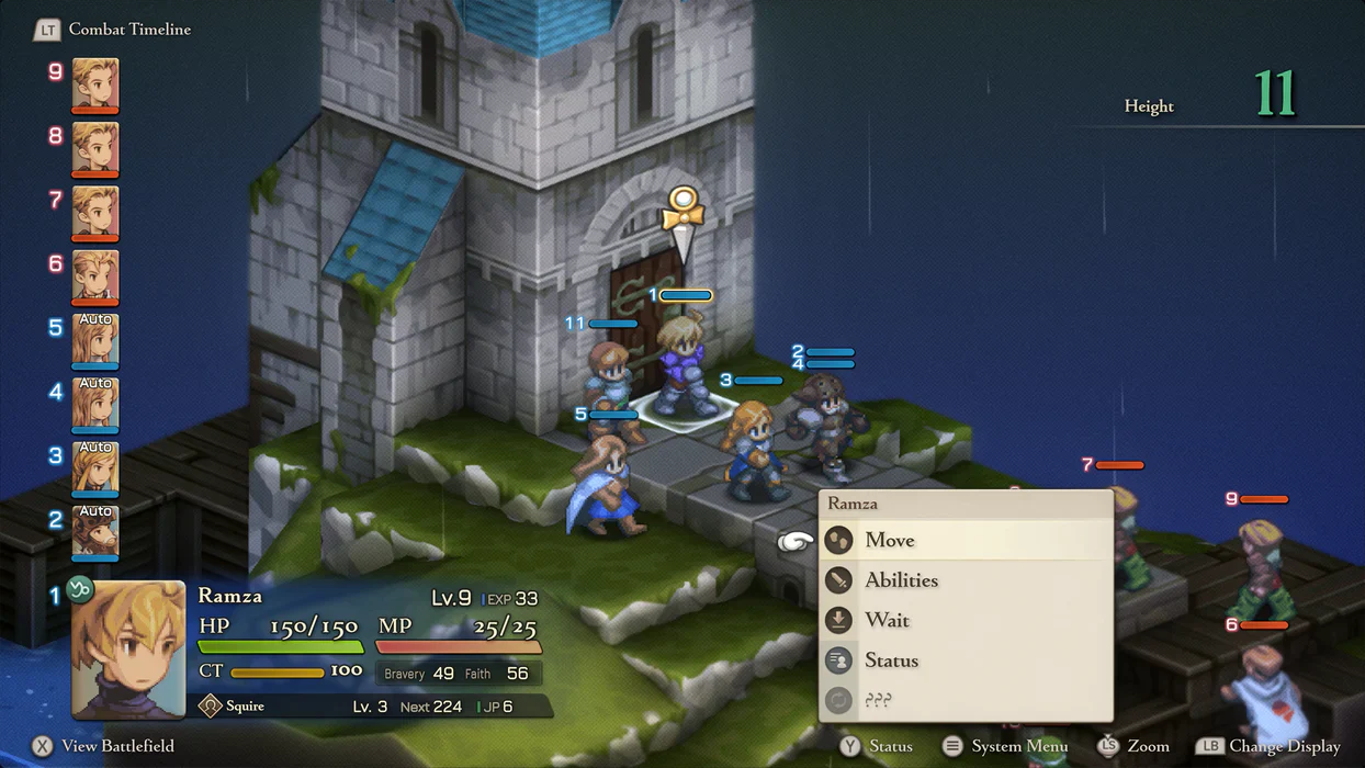 Final Fantasy Tactics the Ivalice Chronicles Nintendo Switch