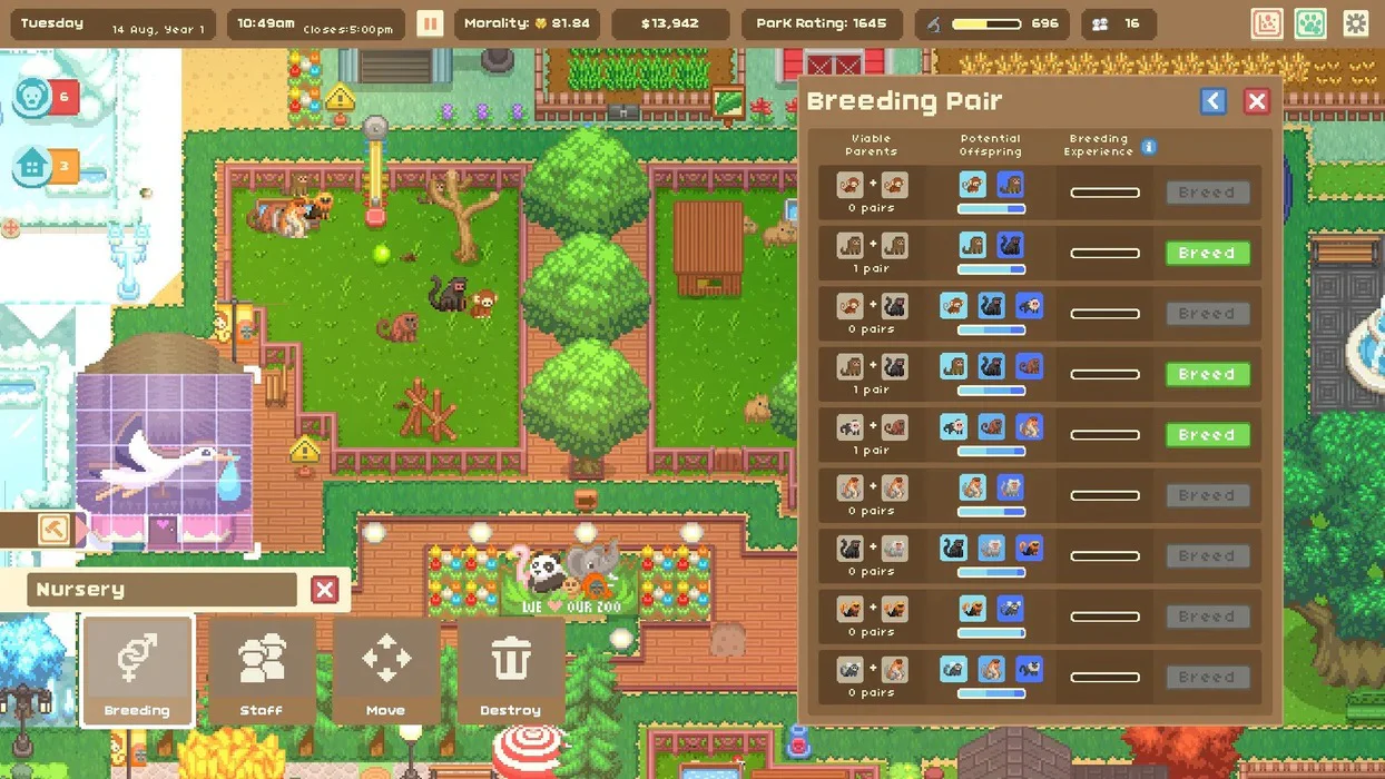 Let's Build A Zoo Nintendo Switch