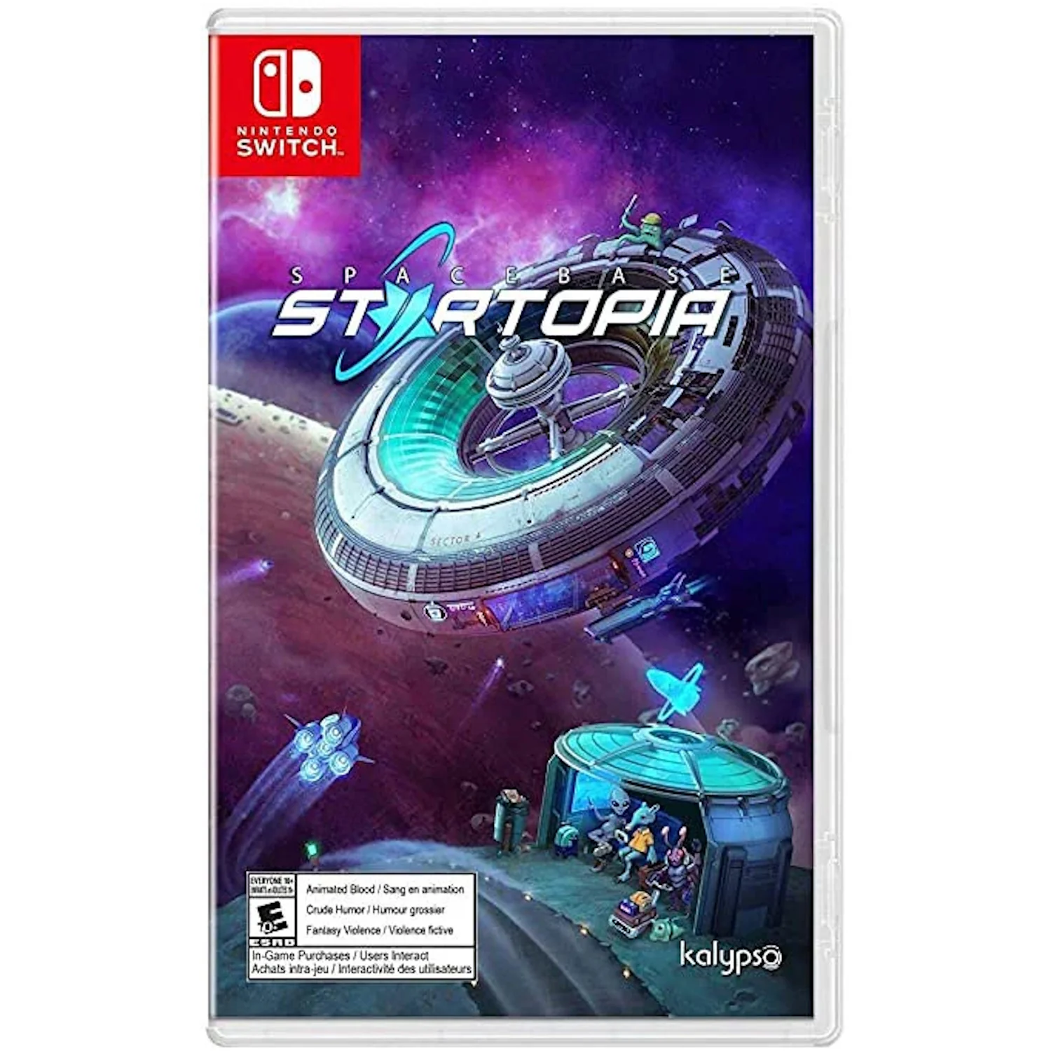 Spacebase Startopia Nintendo Switch