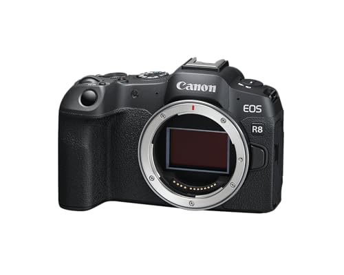 Canon EOS R8 with Cropping Guide Firmware