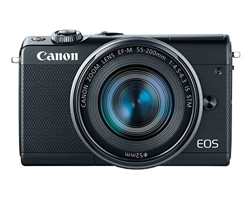 Canon EOS M100 Mirrorless Digital Camera - Black