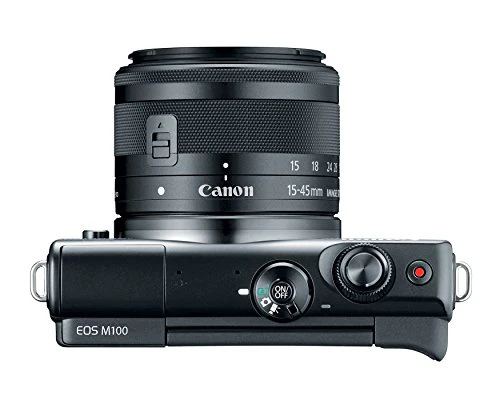 Canon EOS M100 Mirrorless Digital Camera - Black