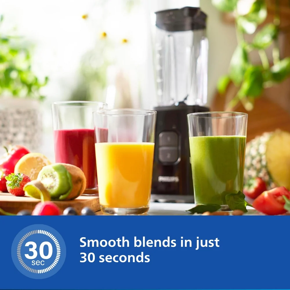 Philips electric nutri-blend mixer with 3-Jar Capacity - HR2603/90