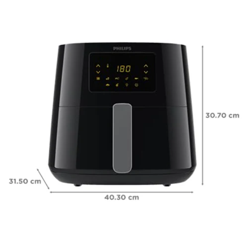 Philips HD9270/70 Digital Airfryer 2000W, 6.2L, Touch Presets