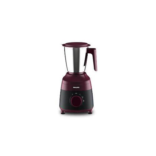 Philips 500W Red Mixer Grinder Mixer with 3 Jars - HL1000/00