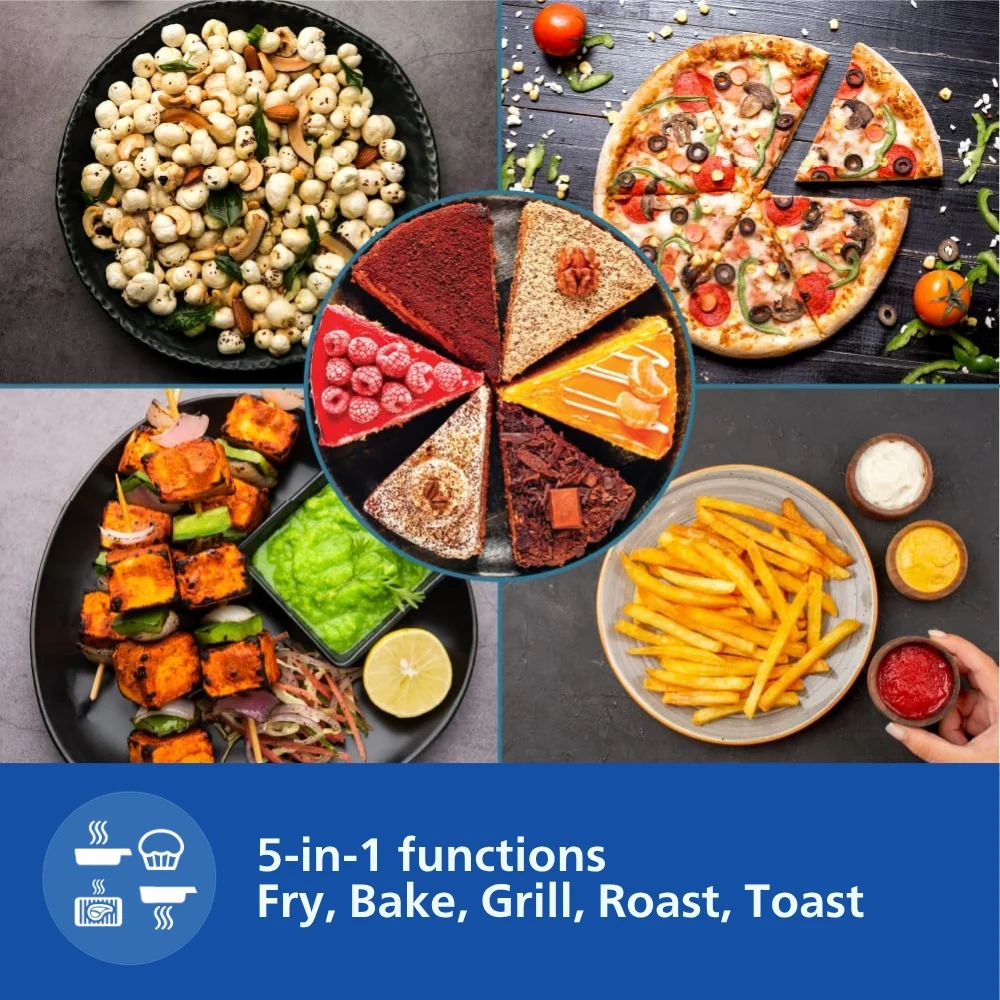 Philips Digital 4.1 Litre Airfryer with Rapid Air Technology - HD9252/90