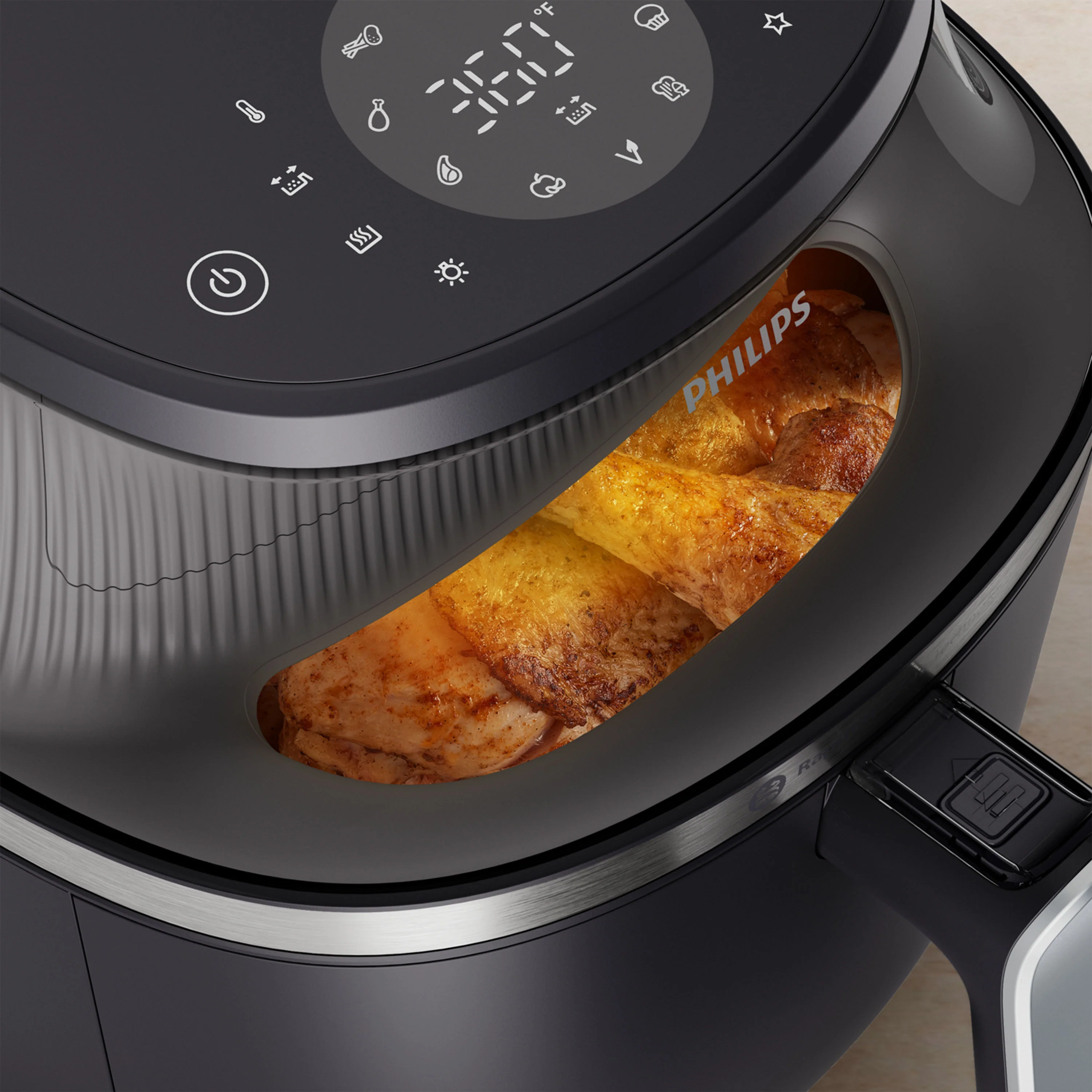 Philips Airfryer 3000 Series, 16 functions, 6.2l, 1700W, black (NA331/00)