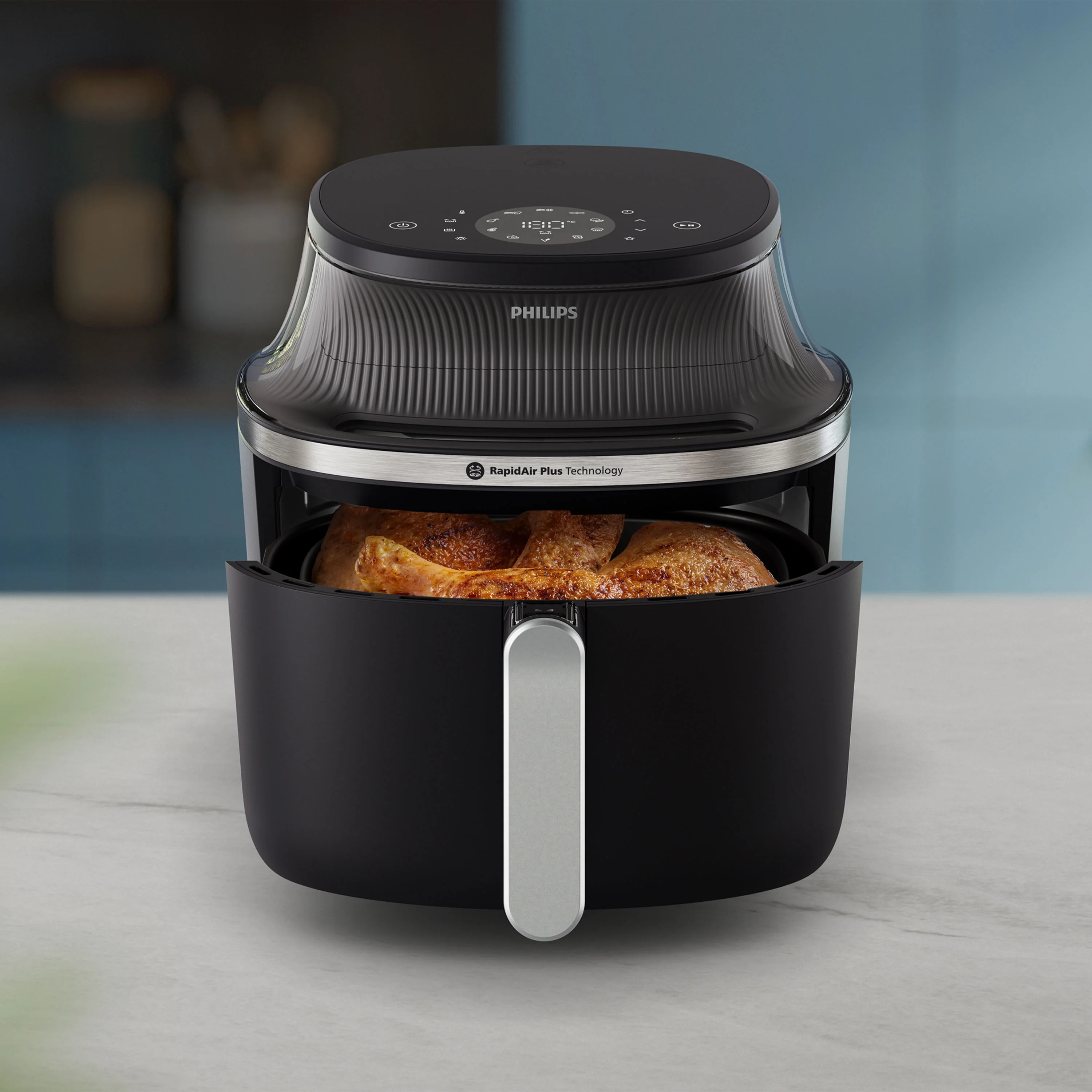 Philips Airfryer 3000 Series, 16 functions, 6.2l, 1700W, black (NA331/00)