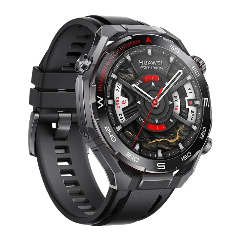 Huawei Watch Ultimate 2 - Black Fluoroelastomer Strap