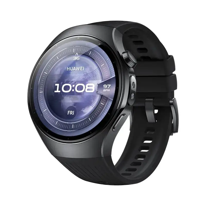 Huawei Watch 5 (RTS-AL00) - 46mm (Black Fluoroelastomer)