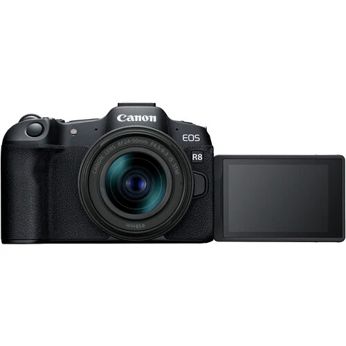 Canon EOS R8 with RF 24-50mm f/4.5-6.3 IS STM Lens