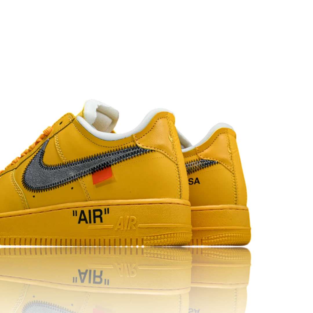 Off-White x AF1 'University Gold'