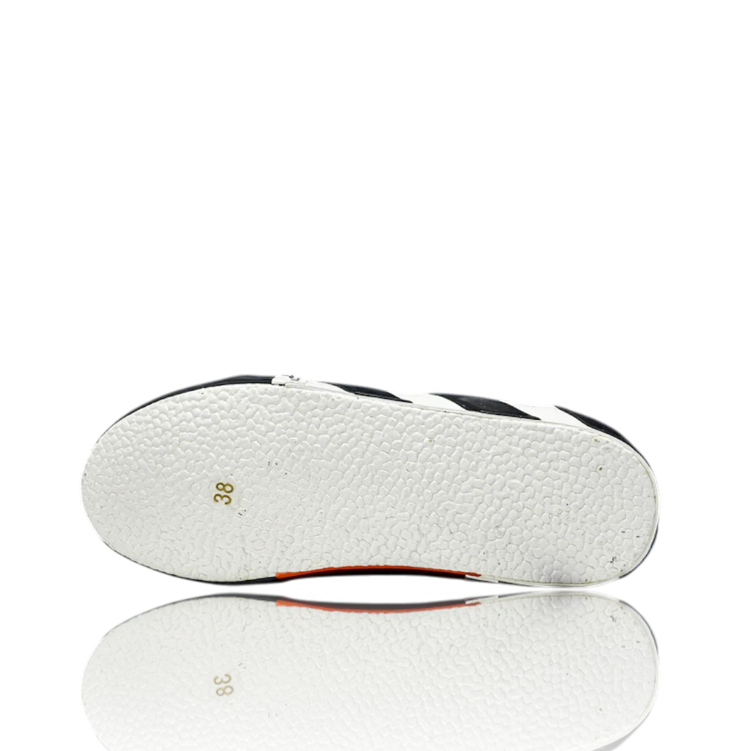 Off-White Vulc Low 'Black' ('C 2018) Old Stripes