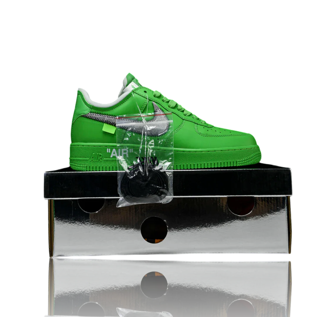 Off-White x AF1 'Light Green Spark'