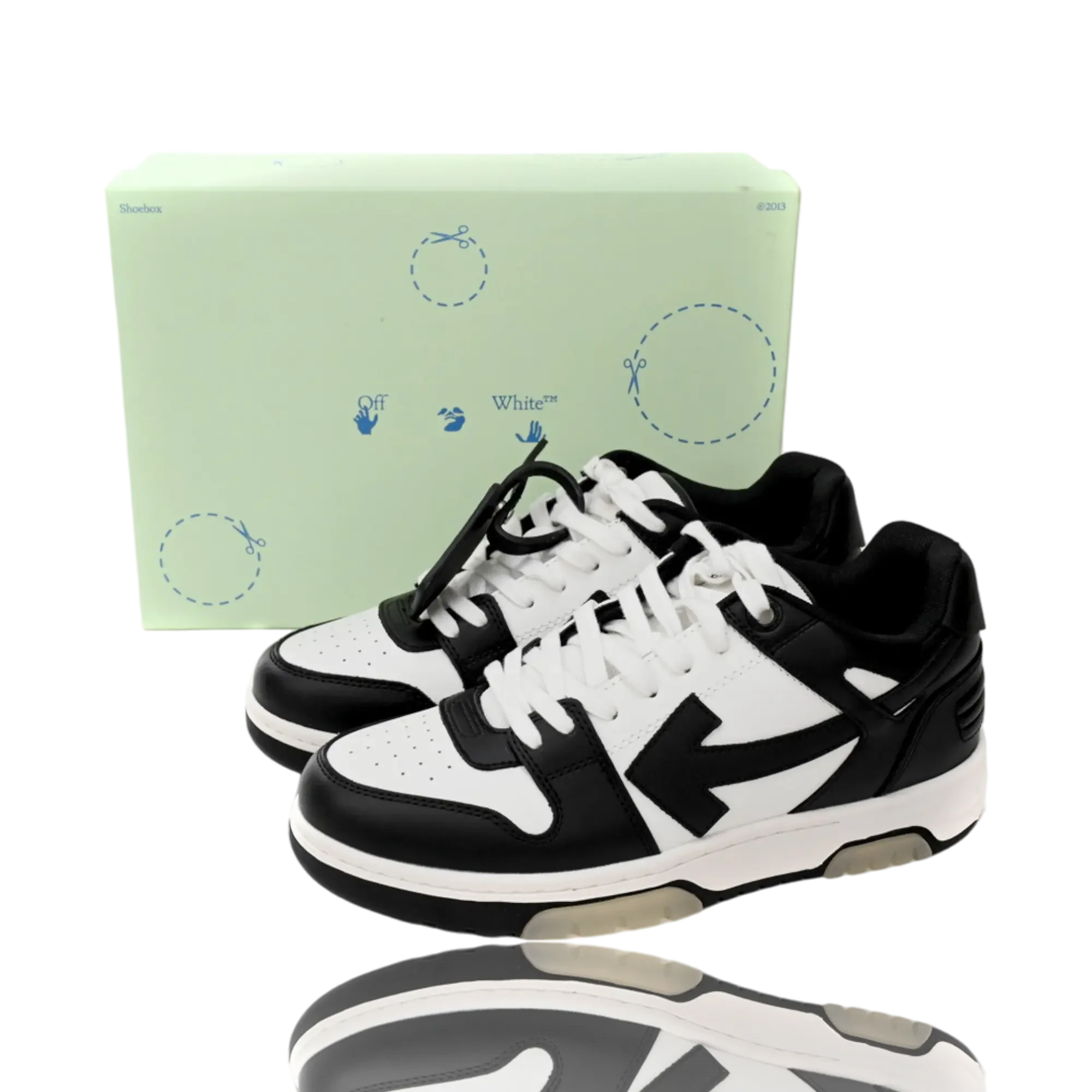 Off-White Out Of Office Low Top 'Panda'