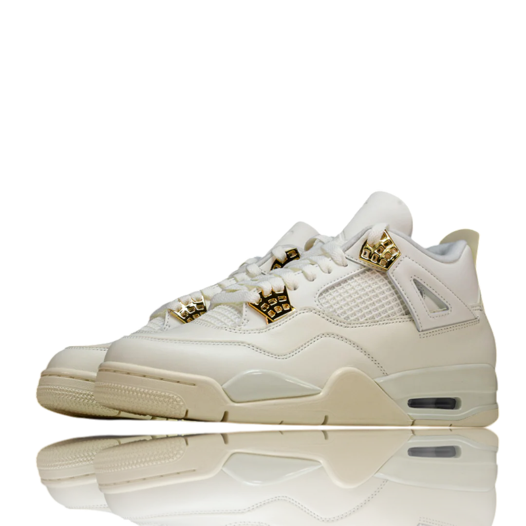 AJ4 Retro 'Metallic Gold'