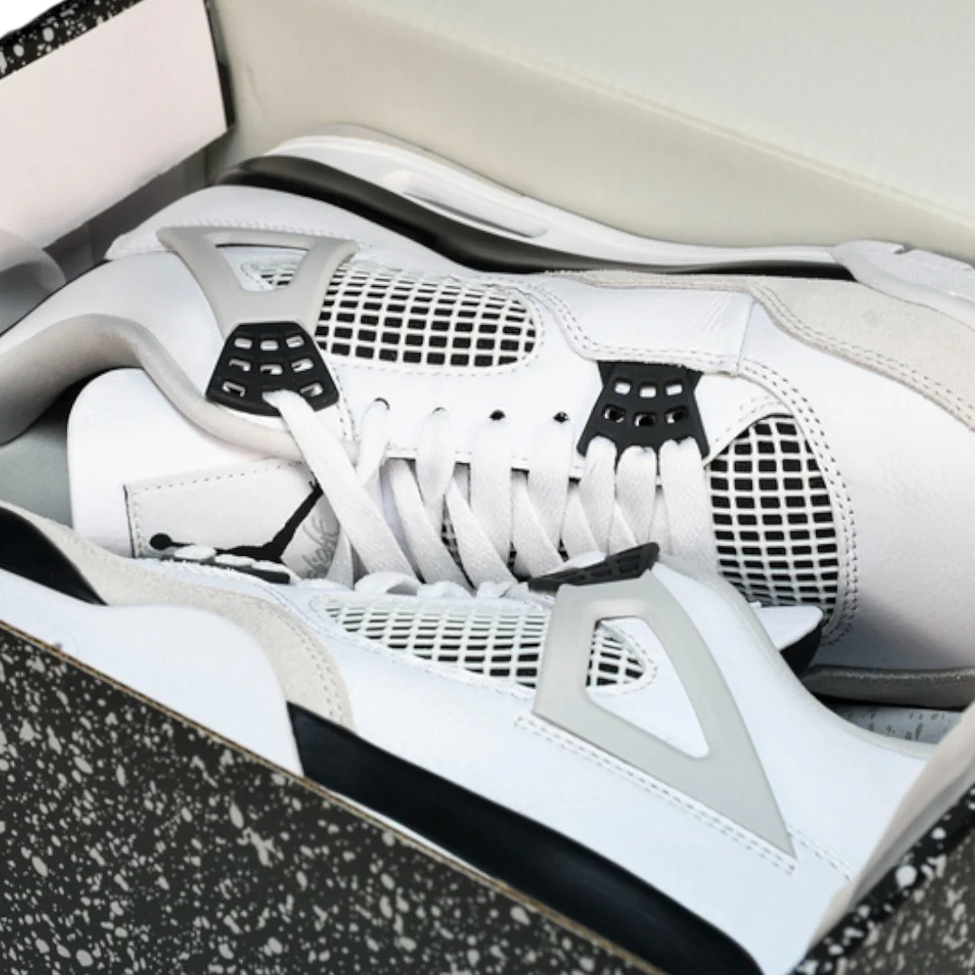 AJ4 Retro 'Military Black'
