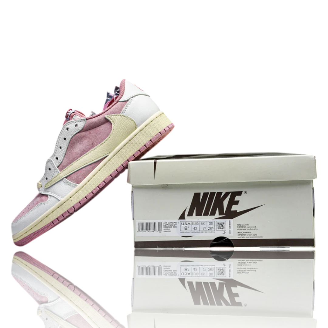 Travis Scott x AJ1 Low OG 'Shy Pink'