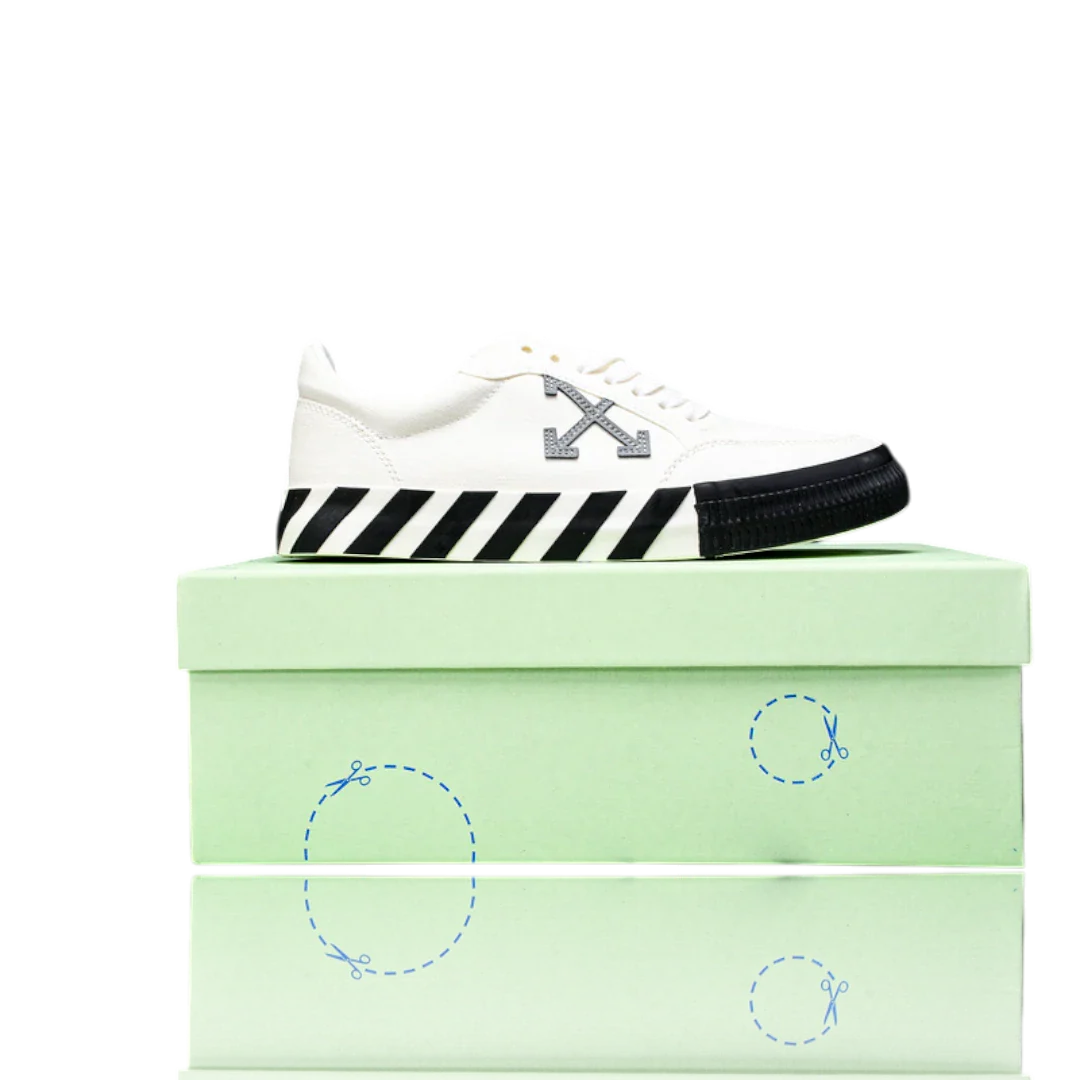 Off-White Vulc Low 'White Grey Arrow'