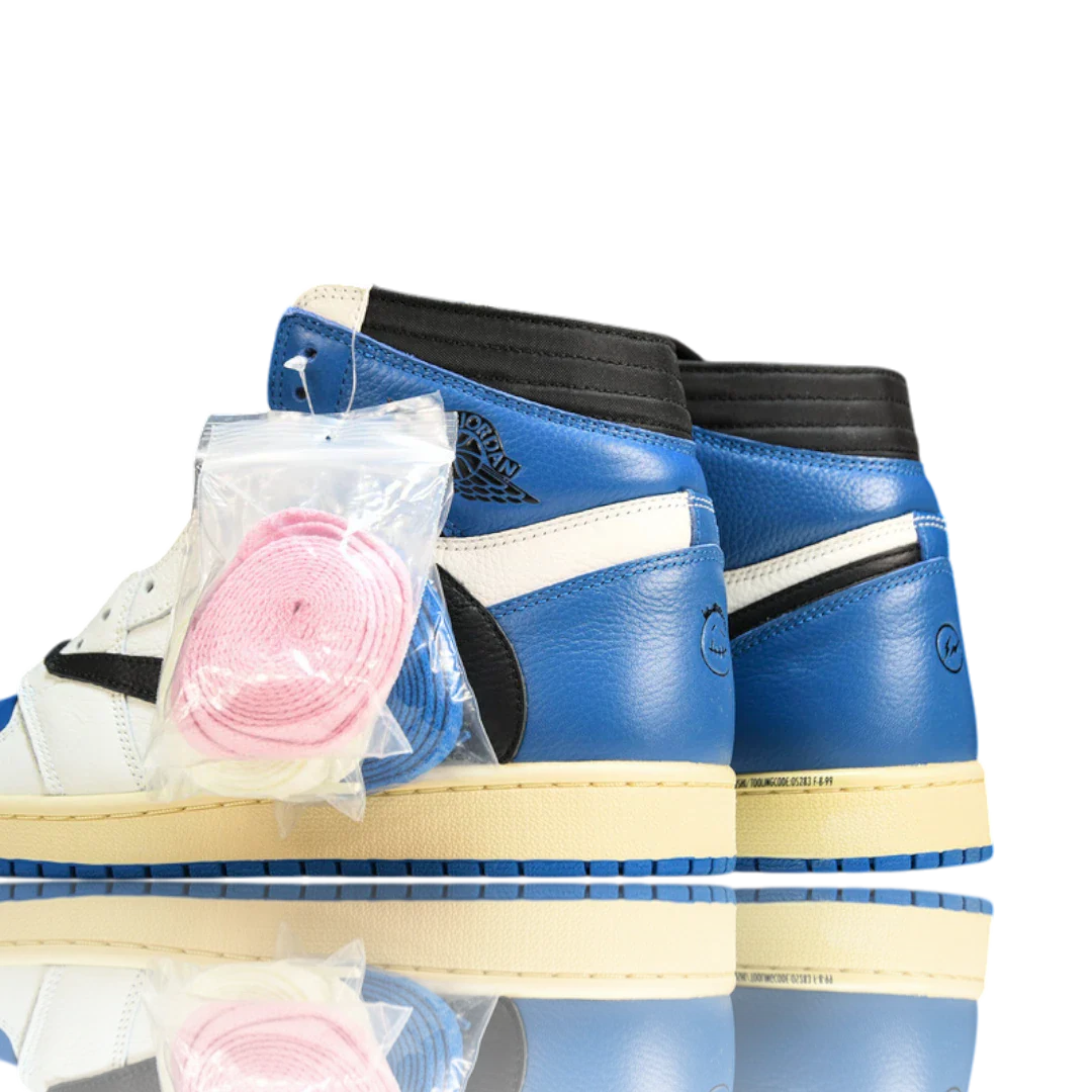 Travis Scott x AJ1 High x Fragment 'Military Blue'