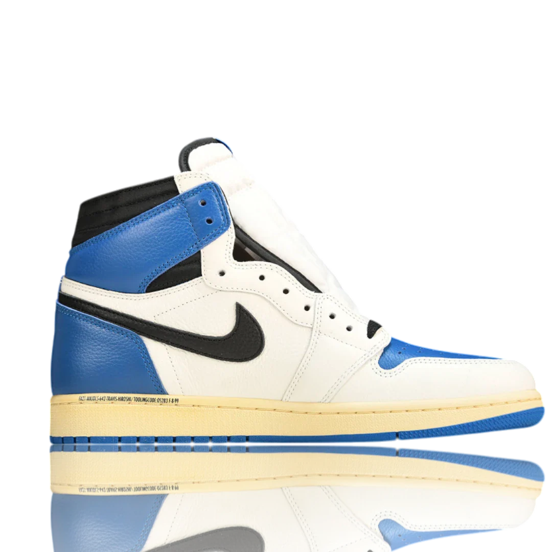 Travis Scott x AJ1 High x Fragment 'Military Blue'