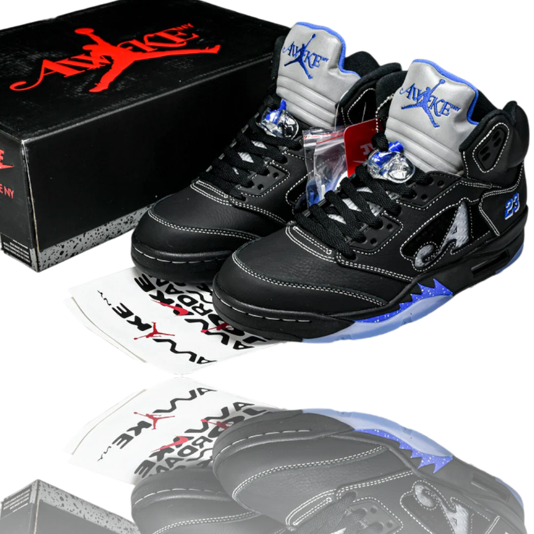 AJ5 Retro Awake NY Arctic 'Boro – Racer Blue'