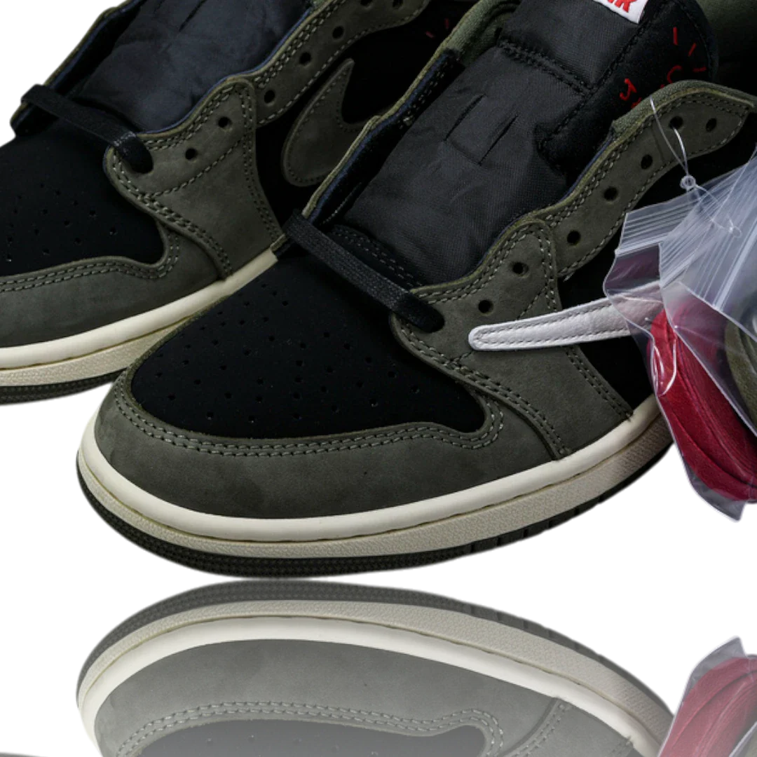 Travis Scott x AJ1 Low OG 'Black Olive'