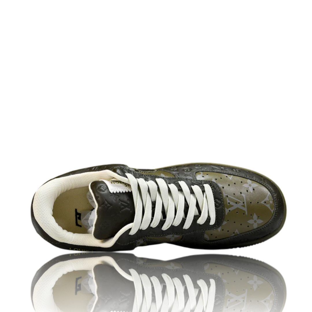 Louis Vuittоп x AF1 By Virgil Abloh 'Brown Grey'