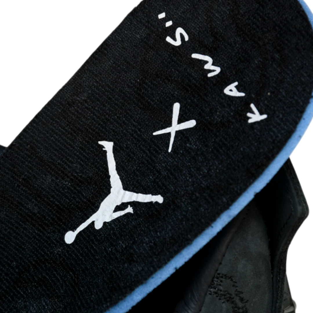 KAWS x AJ4 Retro 'Black'