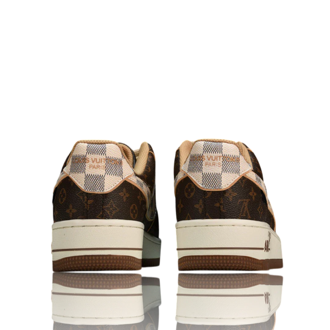 Louis Vuittоп x AF1 By Virgil Abloh 'Monogram Brown'