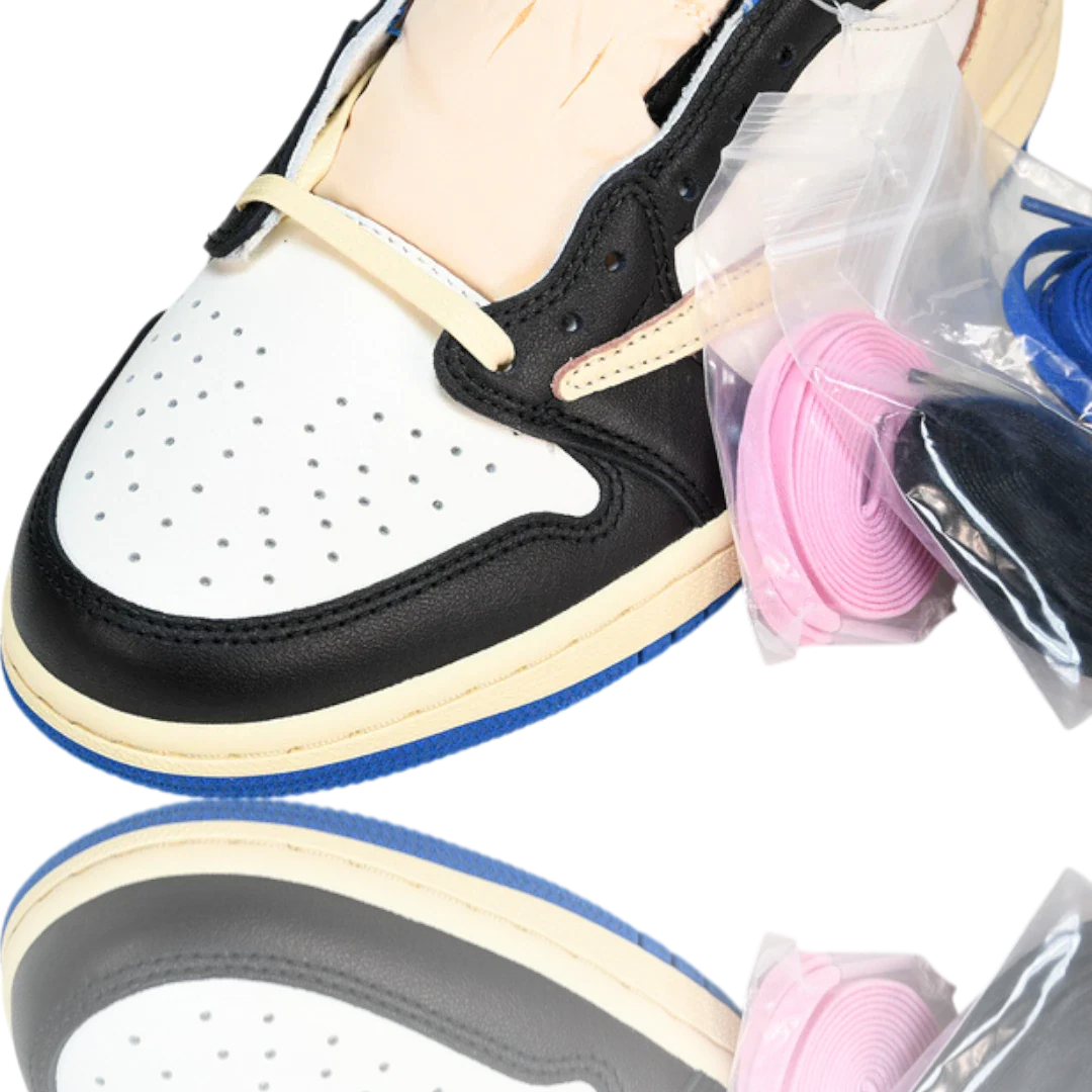 Travis Scott x AJ1 Low OG Fragment 'Military Blue'