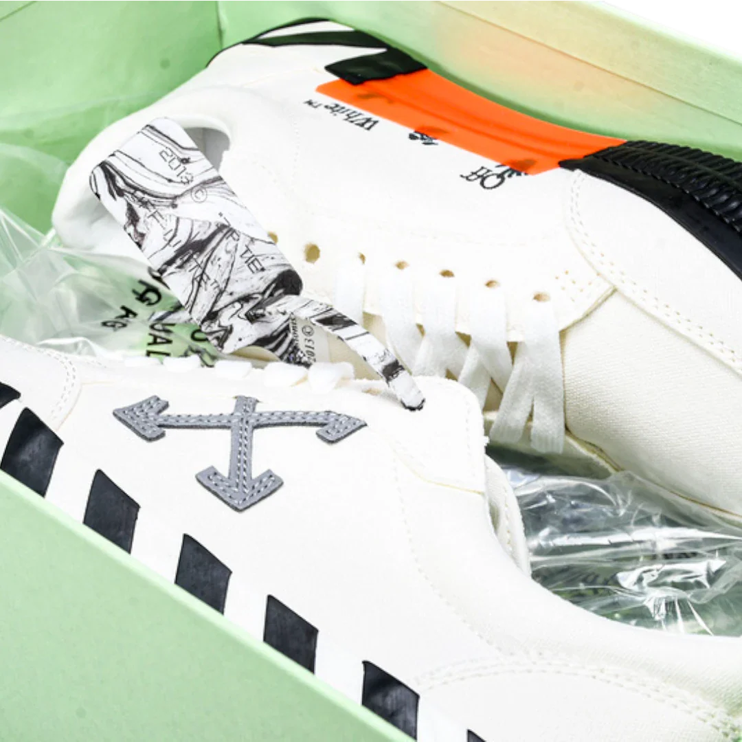 Off-White Vulc Low 'White Grey Arrow'