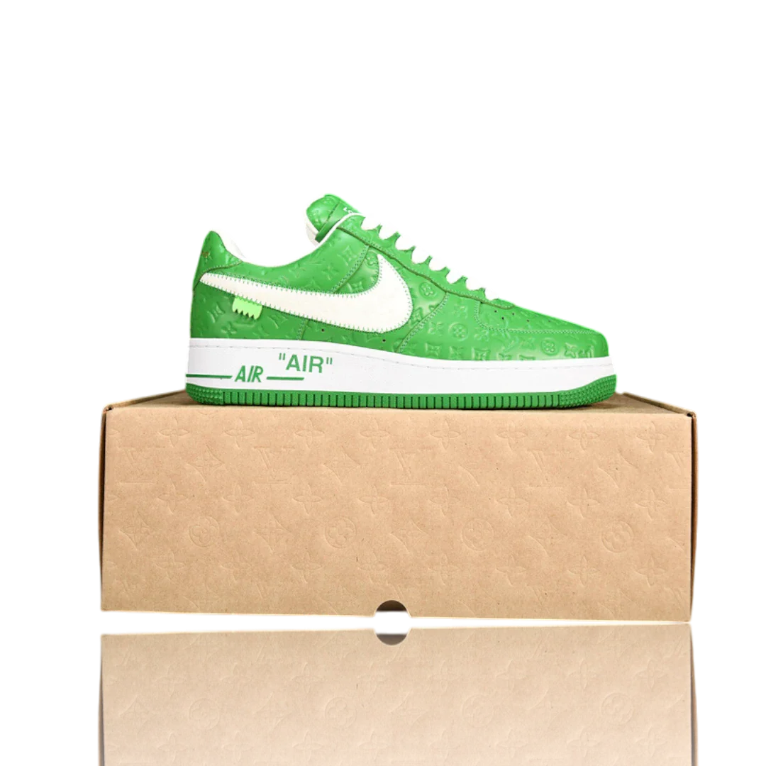 Louis Vuittоп x AF1 By Virgil Abloh 'White Green'