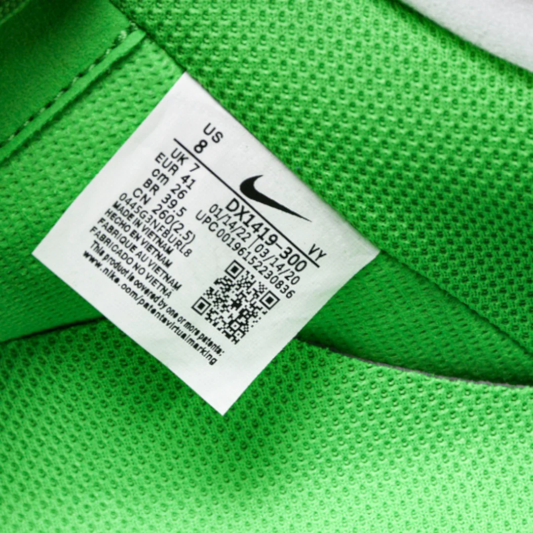 Off-White x AF1 'Light Green Spark'
